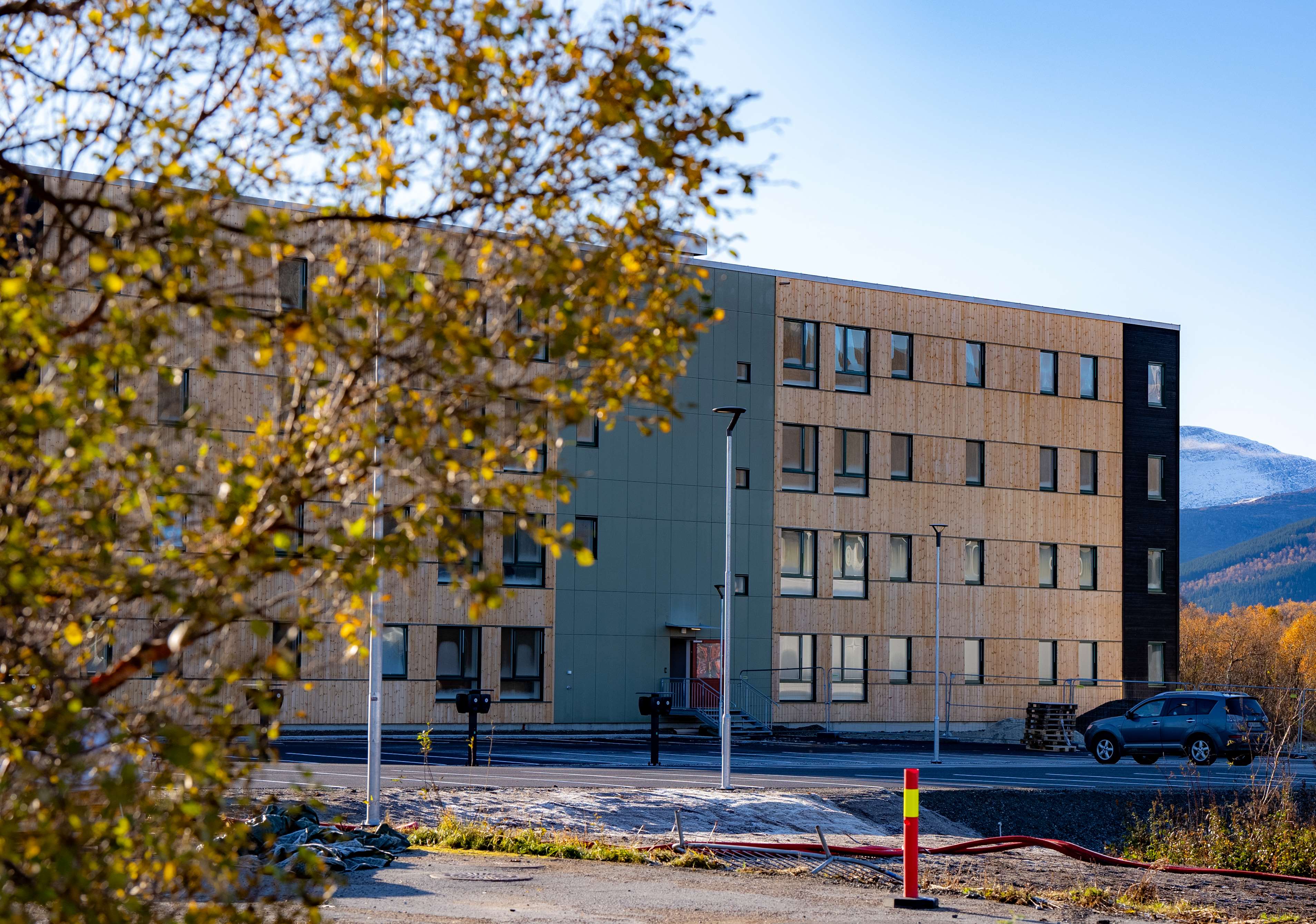 Studentbolig sett fra utsiden