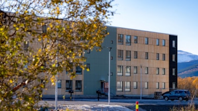 Studentbolig sett fra utsiden